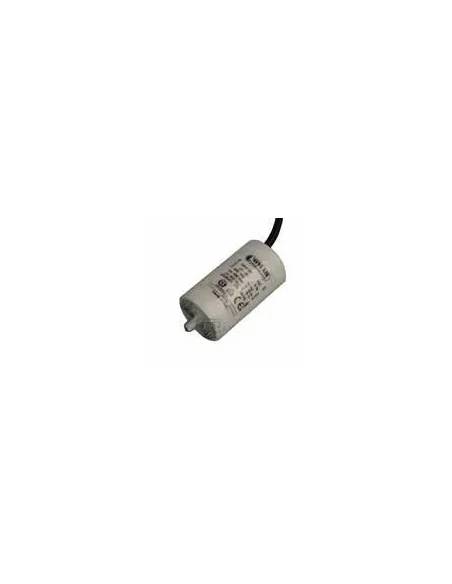 Condensador 20µF 450V - Ø40x70mm - con cable de fijación