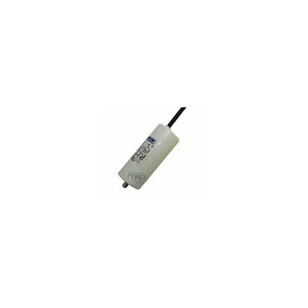 Condensador 30µF 450V - Ø40x94mm - con cable de fijación