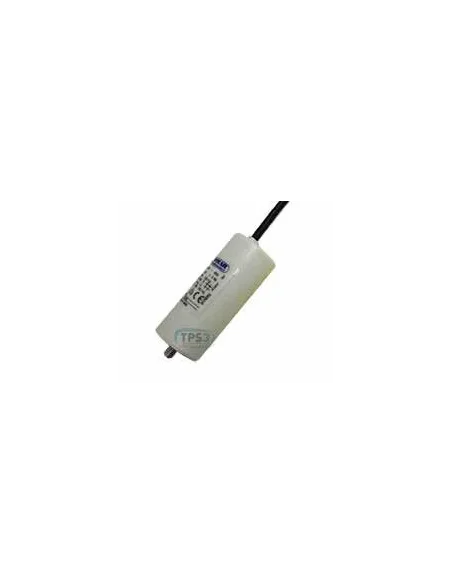 Condensador 30µF 450V - Ø40x94mm - con cable de fijación