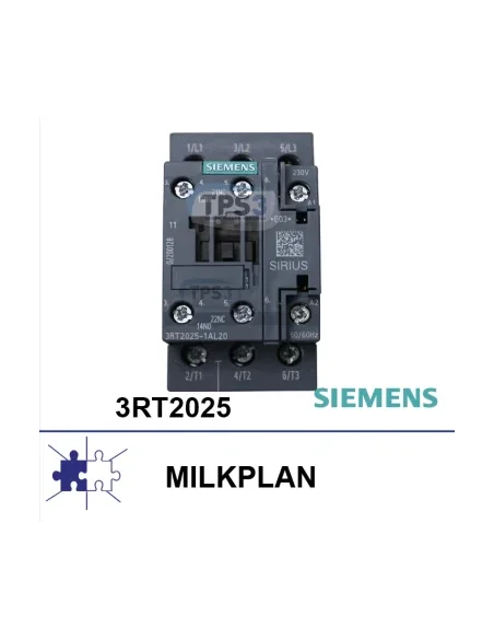 Contactor SIRIUS 3RT2025 1NO+1NC 230V