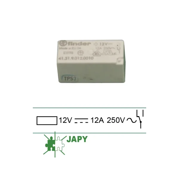 Relé 1 inversor para platina electronica (Japy)