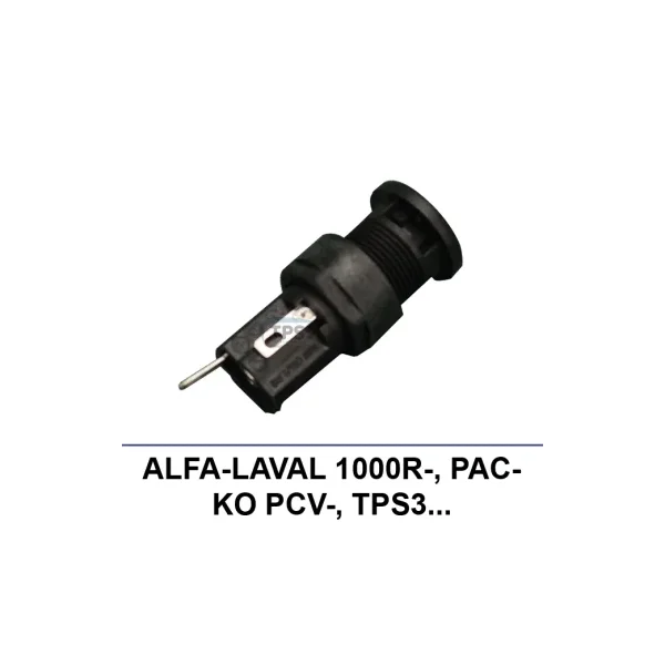 Porta fusibles 5x20 para prog de lavado Alfa-Laval, Packo y TPS3