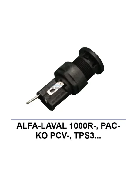 Porta fusibles 5x20 para prog de lavado Alfa-Laval, Packo y TPS3