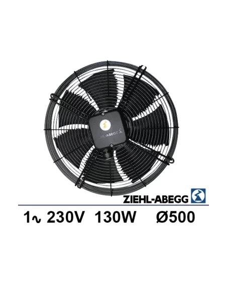 Ventilador de rejilla Ziehl-abegg 1x230V 760W Ø500mm