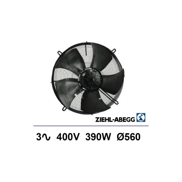 Conjunto ventilación EBMPAPAST S4D560AM0301 3~ 400V 1160W Ø560mm
