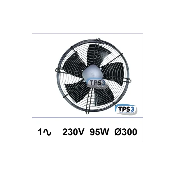 Ventilador de rejilla TPS3 1x230V 95W Ø300mm