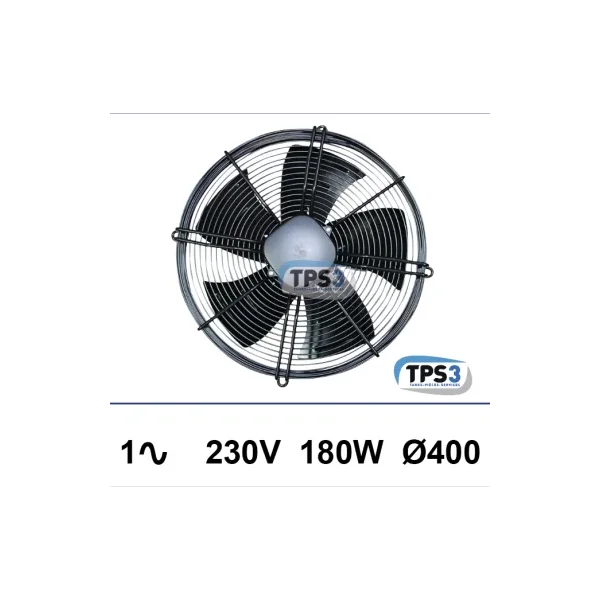 Ventilador de rejilla TPS3 1x230V 180W Ø400mm