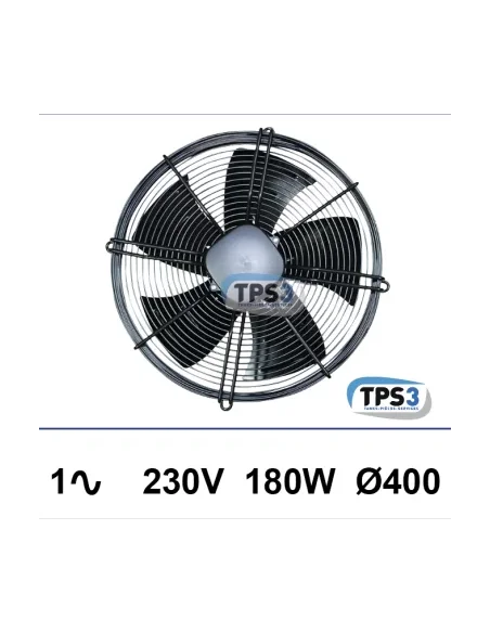 Ventilador de rejilla TPS3 1x230V 180W Ø400mm