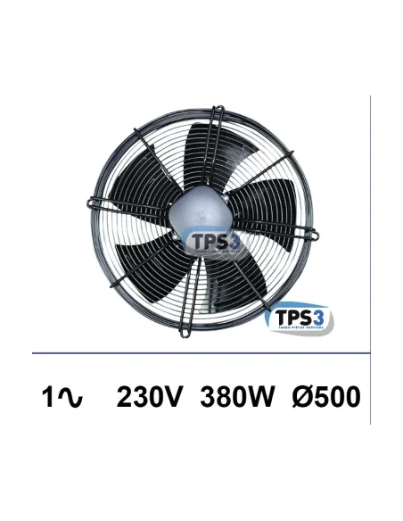 Ventilador de rejilla TPS3 1x230V 380W Ø500mm