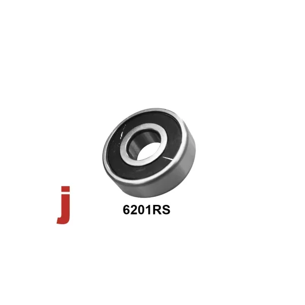 Cojinete de bolas estanco 6201RS para motorreductores Sirem tipos D & H