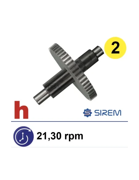Kit de segundo tren para reductores Sirem tipos D & H 21-30/25-36vpm