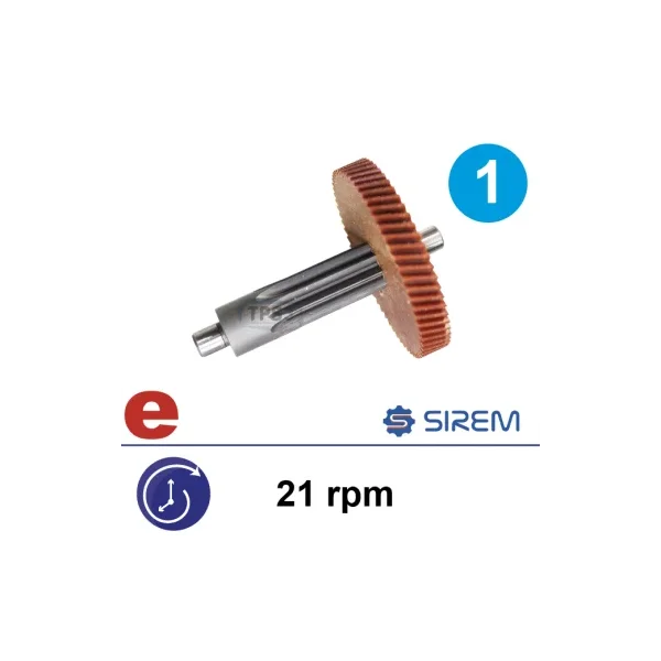 Kit 1er tren para motorreductores Sirem tipos D & H 21vpm