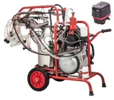 Ordeñadora para 4 cabras con pulsacion electronica