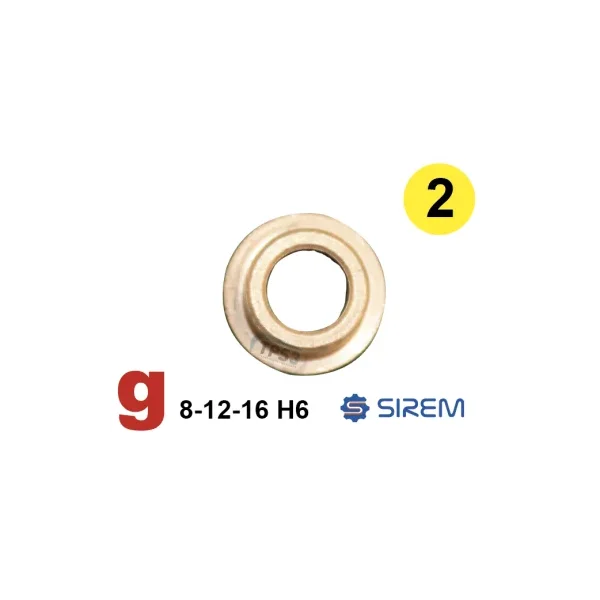 Anillo para segundo tren tipo D (8-12-16 A:6mm)