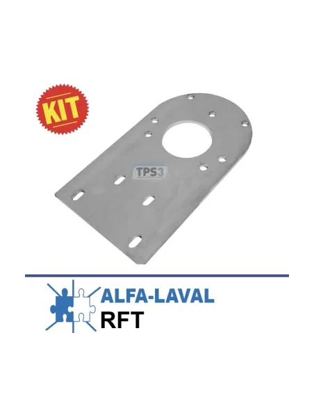 Placa adaptadora del motorreductor F fijación 2 y 4 a la fijación 5