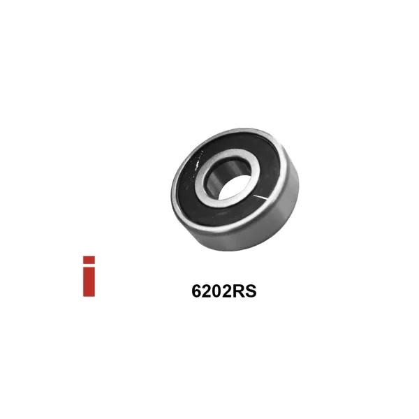 Cojinete de bolas estanco 6202RS para motorreductores Sirem tipo F