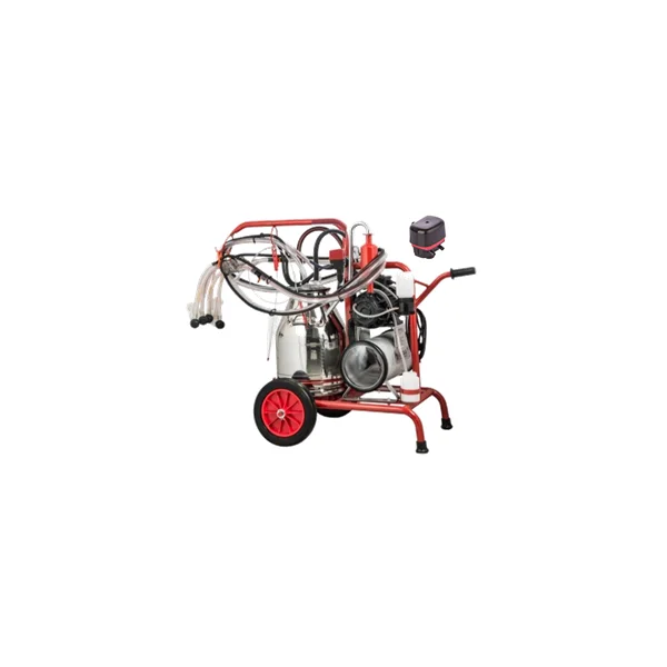 Ordeñadora para 2 cabras con pulsacion electronica