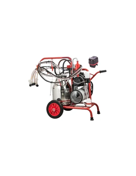 Ordeñadora para 2 cabras con pulsacion electronica