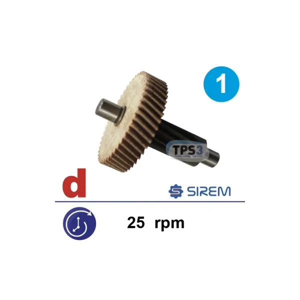 Kit 1er tren para motoreductores tipos L&M 25vpm