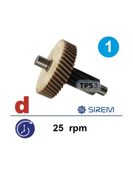Kit 1er tren para motoreductores tipos L&M 25vpm