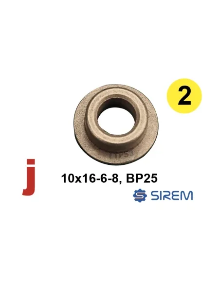 Anillo para segundo tren tipo N (10x16-6-8 BP25)