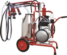 Ordeñadora para 2 vacas con pulsacion electronica