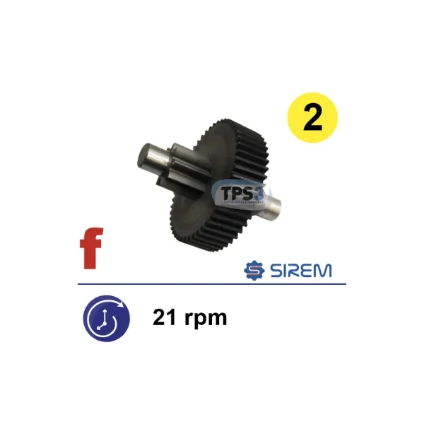 Kit de segundo tren para reductores Sirem tipos L&M 21vpm