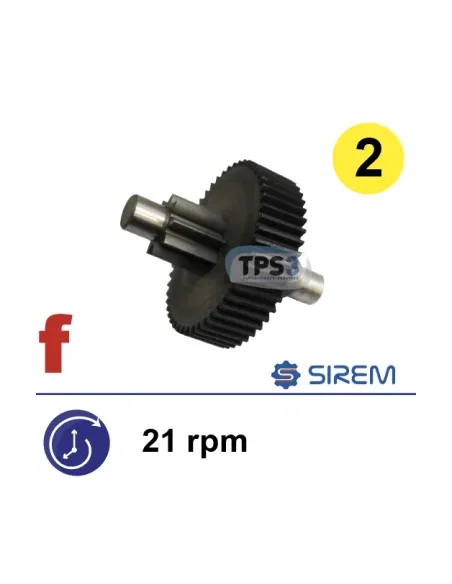 Kit de segundo tren para reductores Sirem tipos L&M 21vpm