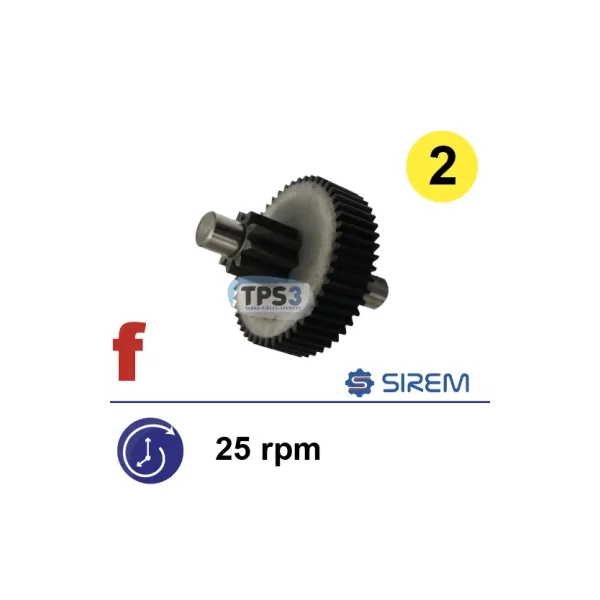 Kit de segundo tren para reductores Sirem tipos L&M 25vpm