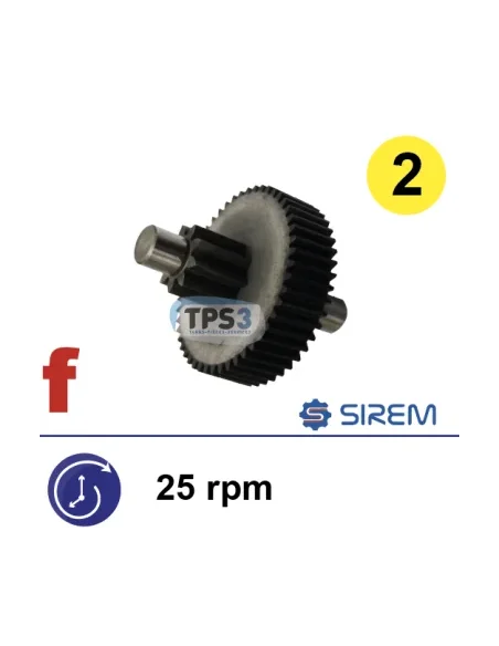 Kit de segundo tren para reductores Sirem tipos L&M 25vpm