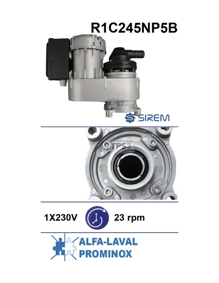 Motorreductor R1C245NP5B 23Vpm 230V (Alfa Laval, Prominox)