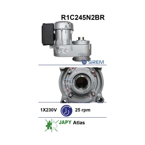 Motorreductor R1C245N2BR 25vpm 230V (Japy)