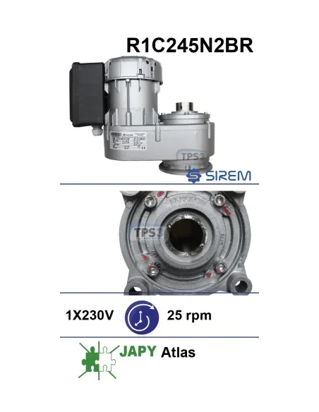 Motorreductor R1C245N2BR 25vpm 230V (Japy)