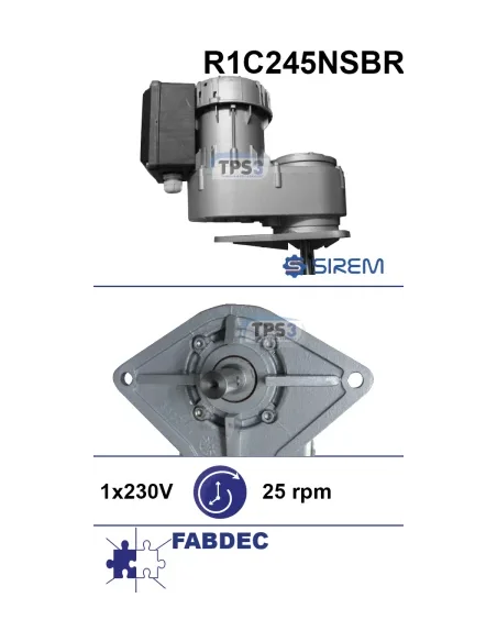 Motorreductor R1C245NSBR 25vpm 230V (Fabdec)