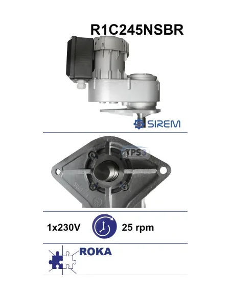 Motorreductor R1C245NSBR 25vpm 230V (Roka)