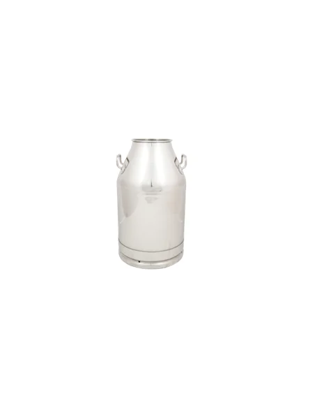Cantara de acero inoxidable con capacidad de 30 Litros para maquina de ordeño 