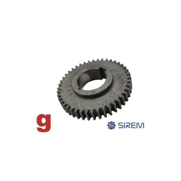 Rueda de salida para eje sobre motoreductores SIREM tipo N 21-23-25vpm