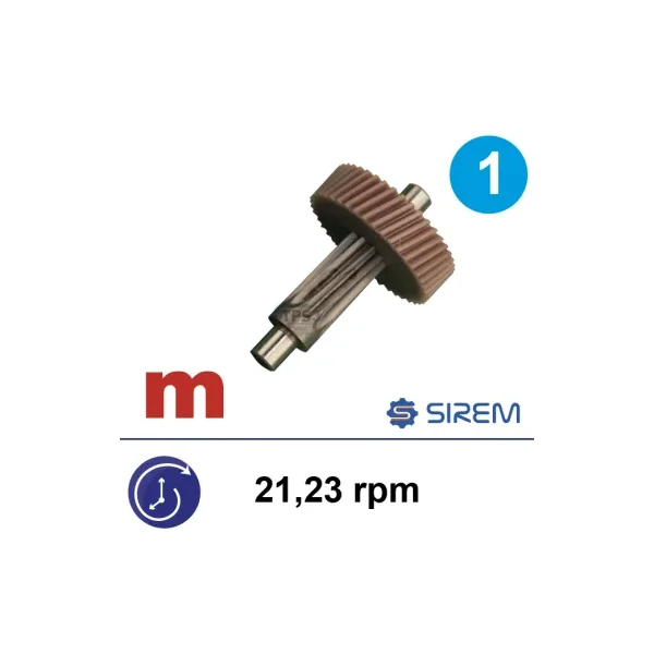 Kit 1er tren para motorreductores Sirem tipos N 21-23vpm