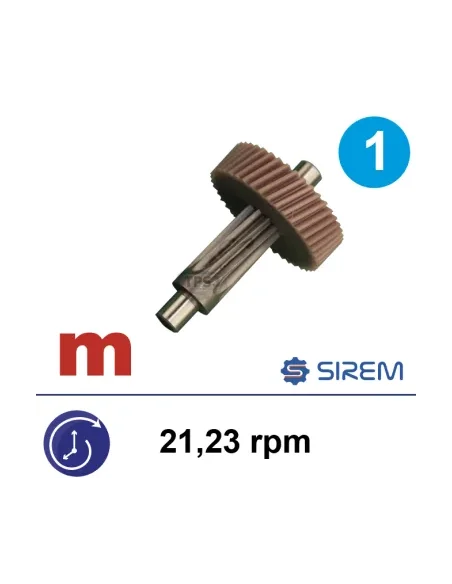 Kit 1er tren para motorreductores Sirem tipos N 21-23vpm