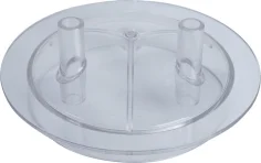 Tapadera 2 salidas para maquina de ordeño Ø18