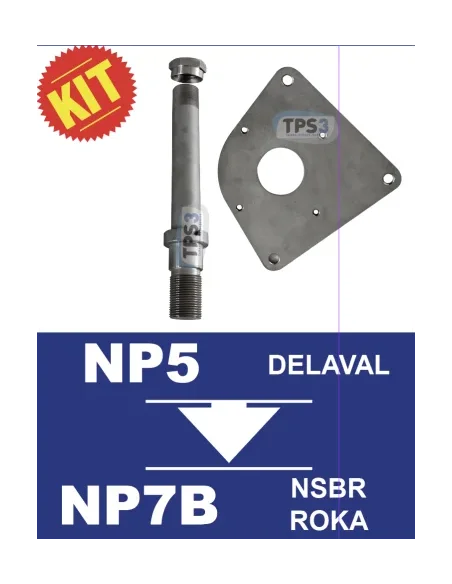 Kit de transformación : motorreductor NP5 en tipo NSBR (tanques Roka)