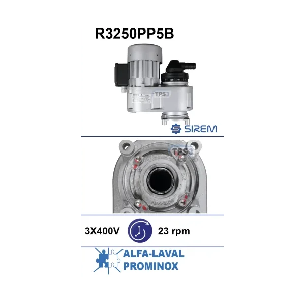 Motorreductor R3250PP5B 23vpm 400V (Alfa Laval, Prominox)