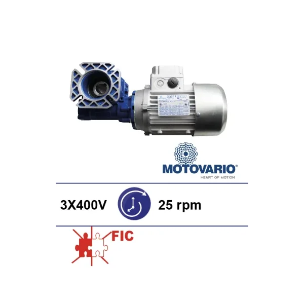 Motorreductor 25vpm 400V (Fic)