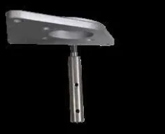 Eje para motorreductor universal adaptable Serap + brida triangular