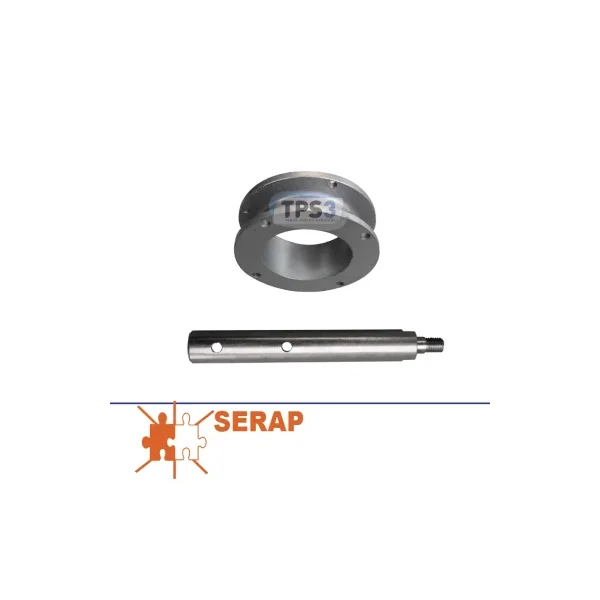Eje para motorreductor universal adaptable Serap + brida circular