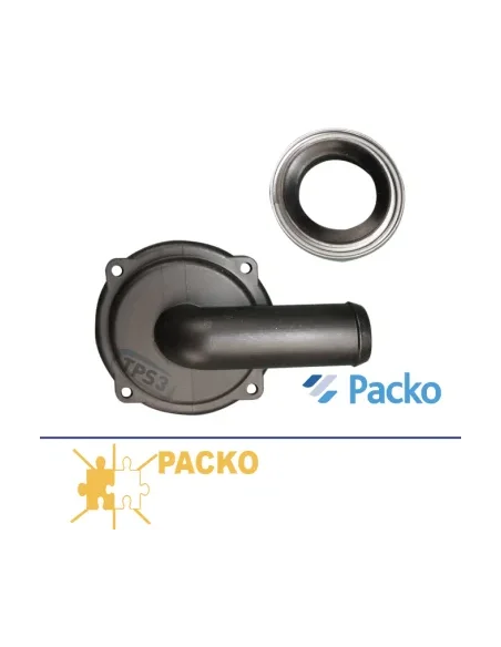 Tapa caja de lavado + junta eje para motorreductor NPA7 (Packo)