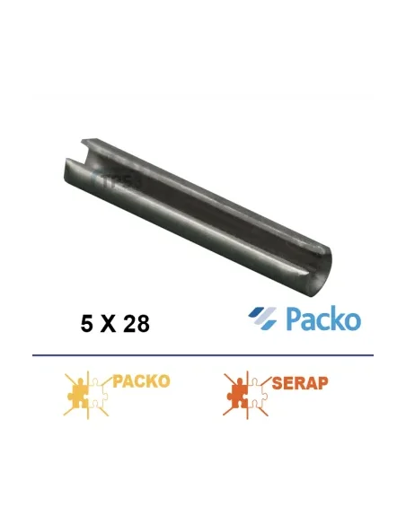 Pasador de resorte 5x28 (Packo, Serap)