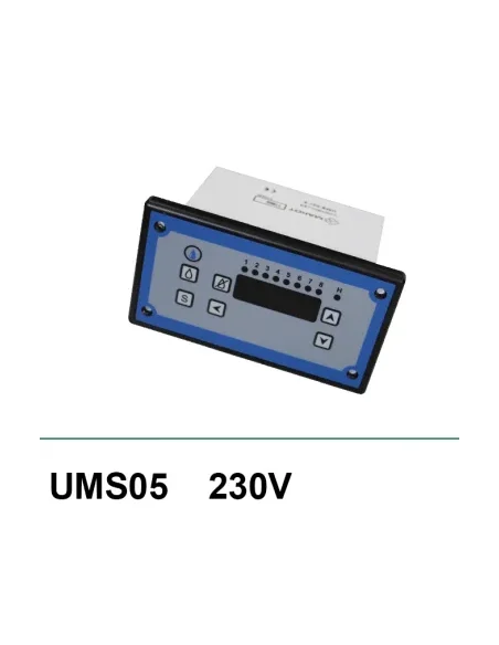 Programador de lavado electrónico configurable 230V incorporado