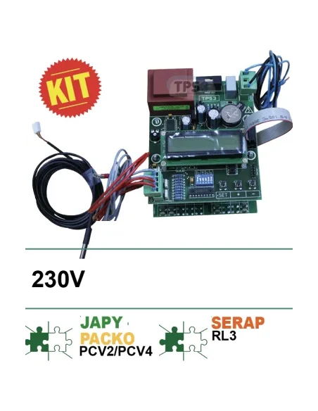 Kit programador de lavado TPS3 - 230V (Japy, Packo, Serap)