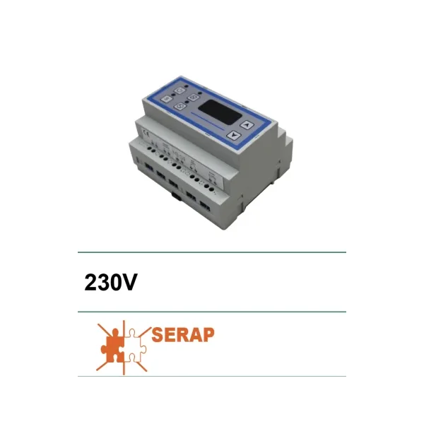 Termostato 3 funciones 230V (con sonda)